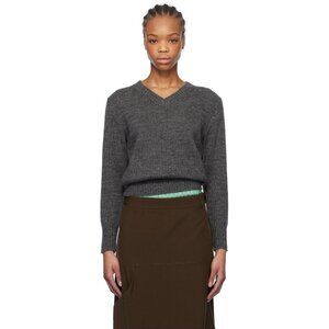 NWT Maryam Nassir Zadeh Annora Sweater 740 Flint Size Small